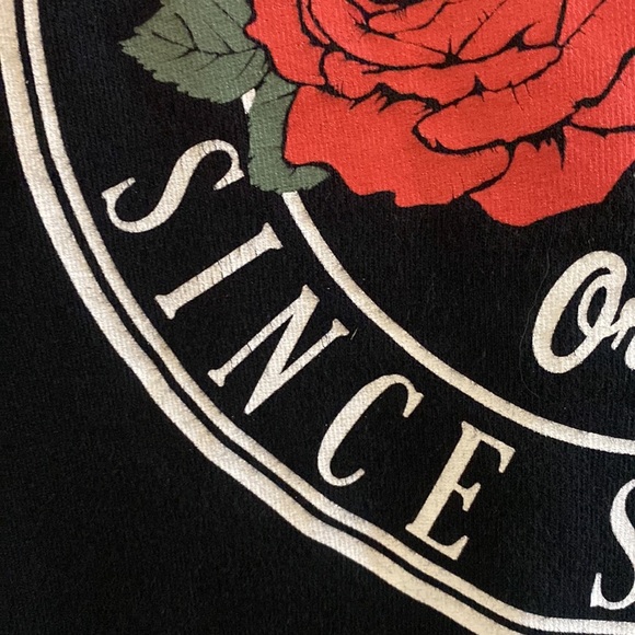 Vans Off the Wall Roses T Shirt Size M - Picture 6 of 12